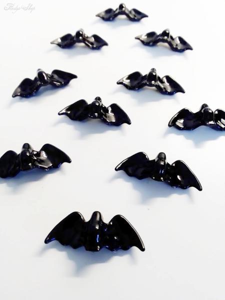 schwarze Acryl Fledermäuse